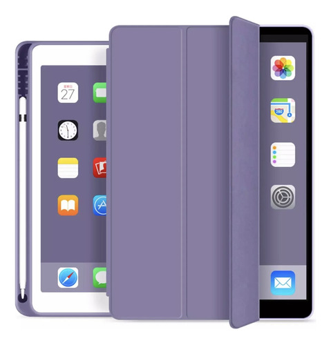 Estuche Protector Tipo Smart Cover Para iPad 10.2 7 8 9a Gen