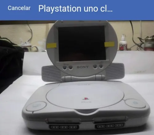 Playstation Uno Clasica Con Pantalla