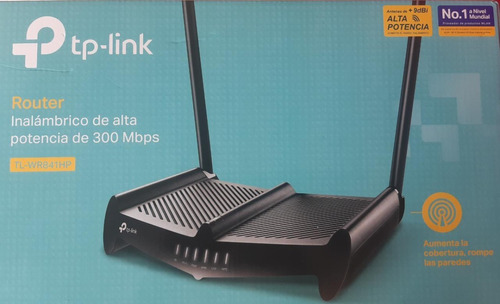 Router Tp-link Tl-wr841hp  300mbps Alta Potencia Rompe Muros