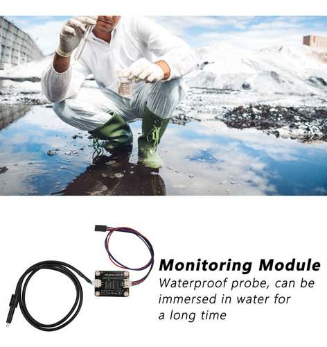 Sensor De Conductividad Agua Para Monitoreo Calidad Líquidos