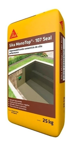 Sika Monotop 107 Impermeabilizante Cementicio 25kg