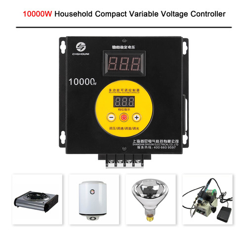 10000w Hogar Compacto Controlador De Voltaje Variable 