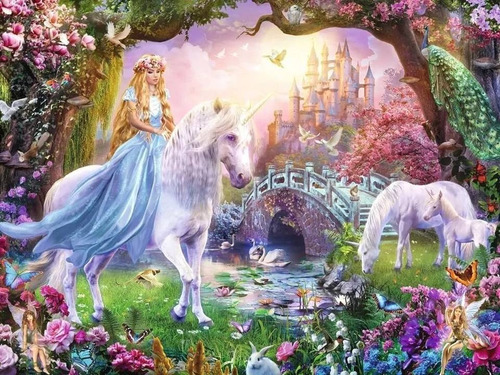 Rompecabezas 100 Piezas Unicornio Mágico Ravensburger