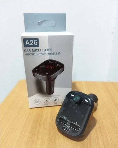 Adaptador Via Fm Para Radio De Vehiculos Con Función,usb A26