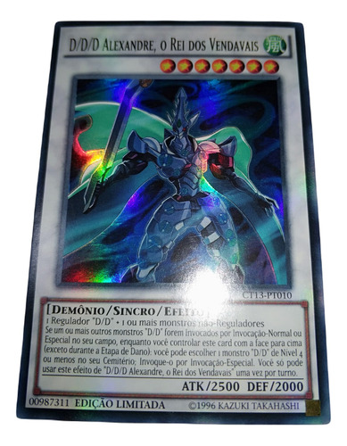 D/d/d Gust King Alexander Em Português  Yugioh