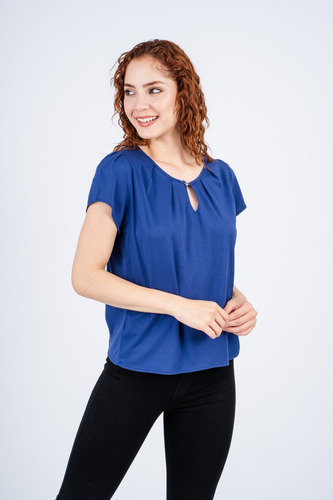 Blusa Lyne - Nébula - Acero