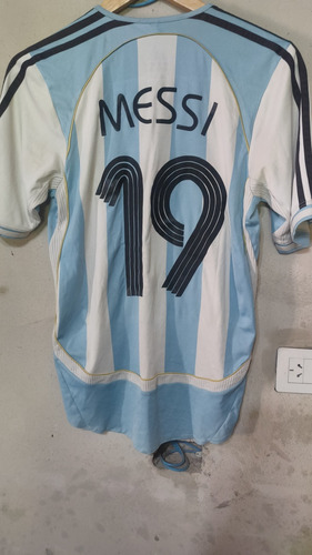 Camiseta Afa Selección Argentina 2006 #19 Messi Adulto 