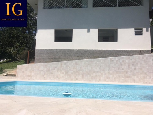 Imagem 6 de 30 de Casa Em Ribeirão Pires 4 Dormitórios Com Piscina E Bosque Privativo - Chácara-rb - 69365793