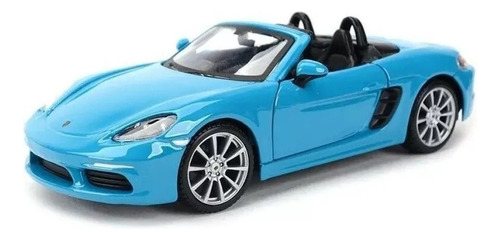 Coche De Juguete Modelo Burago 1:24 Porsche 718 Boxster Fund