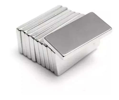 Imãs Neodimio 10 Peças N52 20x10x2 Mm Pronta Entrega