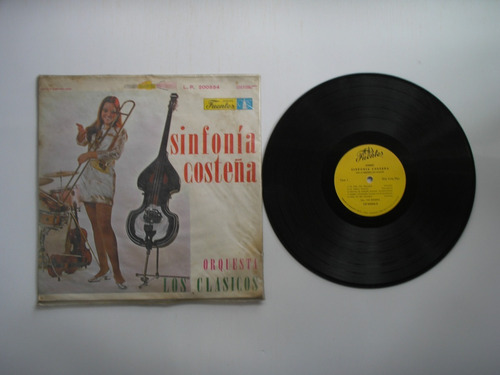 Lp Vinilo Orquesta Los Clasicos Sinfonia Costeña Col 1969