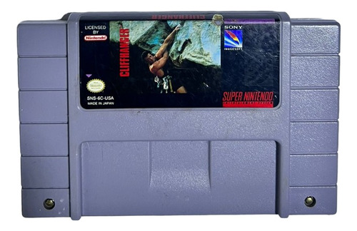 Cliffhanger Para Super Nintendo Snes Original 