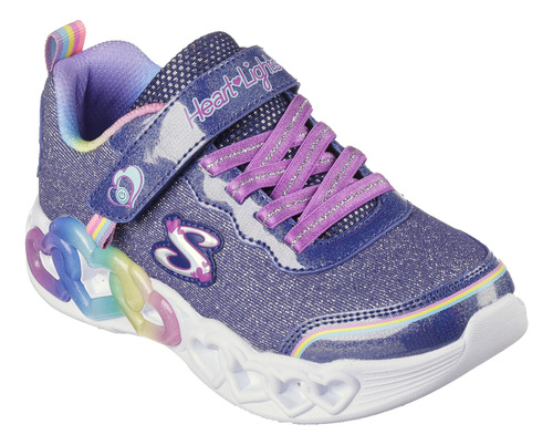 Zapatillas Skechers Infinite Heart Love (luces) 303751l-nvm