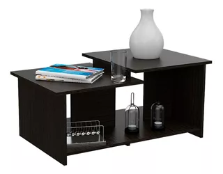 Mesa De Centro Wema Wengue Color Negro