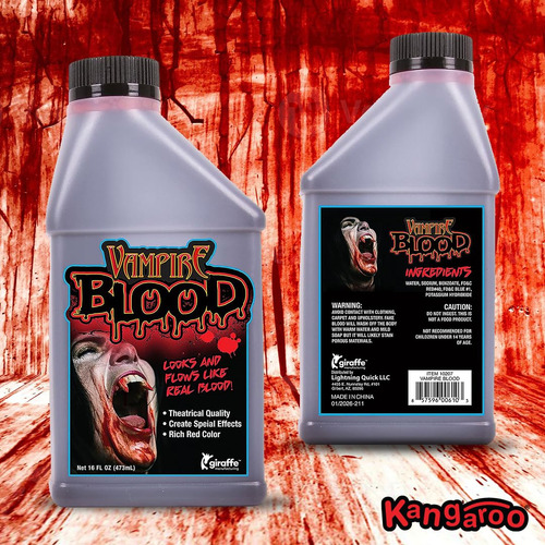 Canguro De Sangre Falso Para Maquillaje De Efectos Especiale