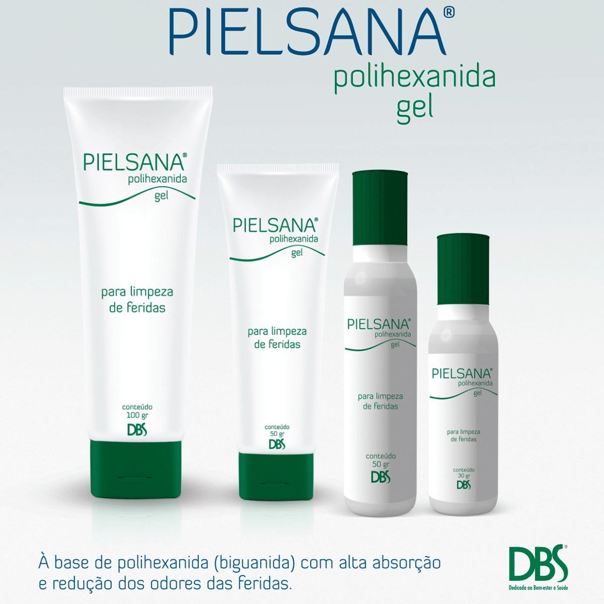 Pielsana Solução Aquosa Phmb Polihexanida Pielsana Polihexanida Phmb Gel 100g | Mercado Livre