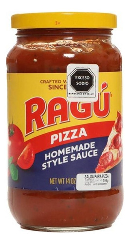2 Pza Salsa De Tomate RagĂș Para Pizza 396 G