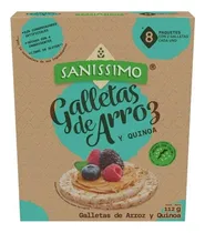 Comprar 2pz Galletas De Arroz Y Quinoa Sin Gluten Sanissimo