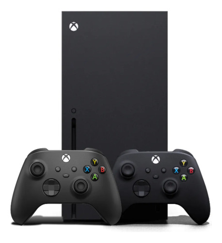 Microsoft Xbox Series X Com 2 Controles Pouco Uso Preto