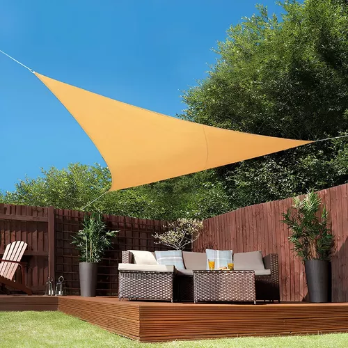 TOLDO VELA TRIANGULAR 5 X 5 X 5 MTS