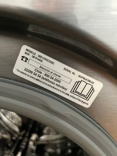 Lavadora Secadora 12kg/7kg Con Aiddtm (Usado)