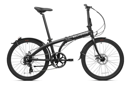 Belmondo Plegable Lucky 8 - R20 8v - Negro - Extreme Bike