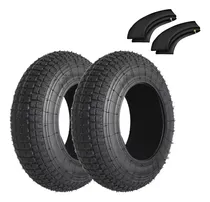 Comprar Par Pneu 4.10u002F3.50-8 4 Lonas Aro 8 Carriolas Carrinho Mão