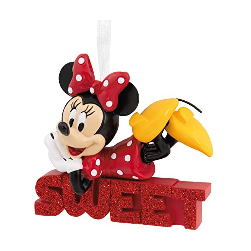 Adorno Navideño Dulce De Minnie Mouse De Disney (0002h...