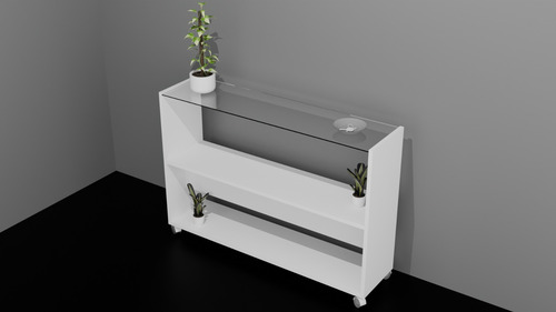 Mesa Credenza Auxiliar Recibidor Bufetera 88x80x30
