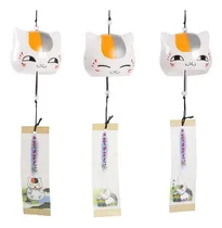 Comprar 3 Campanas De Viento Japonesas Lindo Campanillas Viento Gato