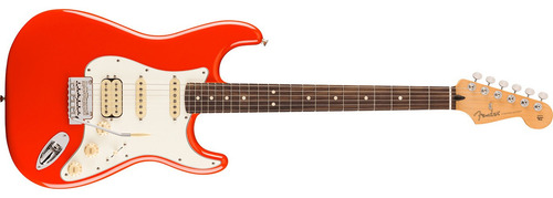 Guitarra Fender Player Ii Stratocaster Hss Rw Coral Red Orientação Da Mão Destro