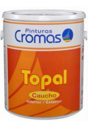 Galon De Pinturas Cromas Topal Clase B Blanco 