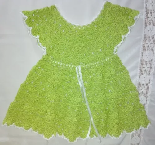 Vestidos Tejidos Crochet Para Nena MercadoLibre