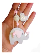 Comprar Llavero Baby Shower Elefantito Porcelana Fria