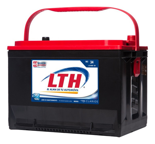 Pila De Carro Lth Modelo L-34-600. Entrega En Tultepec.