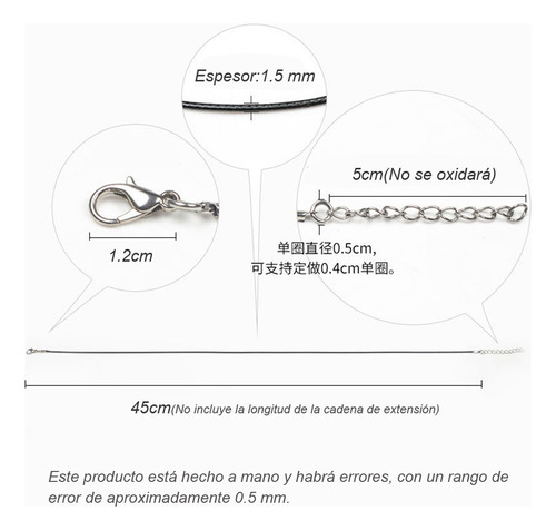 60 Cordon De Hilo Encerado For Hacer Collares Y Joyas Diy