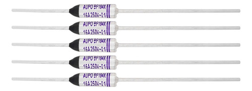 5 Fusível Térmico Panela Elétrica 184ºc 250v 16a 184 Graus