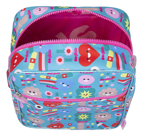 Bolsa Niñas Backpack Cloe Irafi Mediano Color Verde