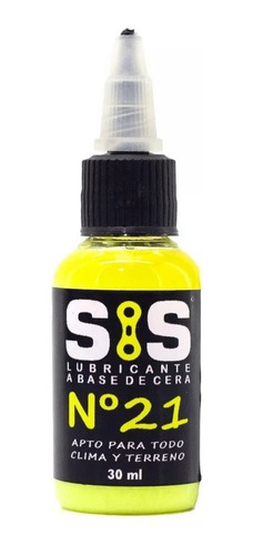 Lubricante Cadena Bici Sis N21 Cera Todas Condiciones 30 Ml