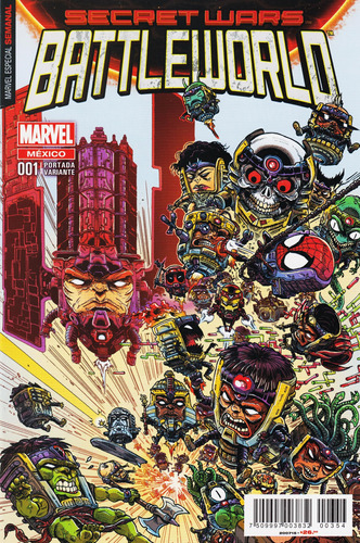 Comic Saga Secret Wars Battleworld 3 Tomos 