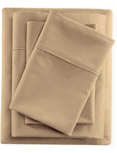 Juego De 2 Fundas De Almohada 100% Algodón 50 X 76 Cm Gris P