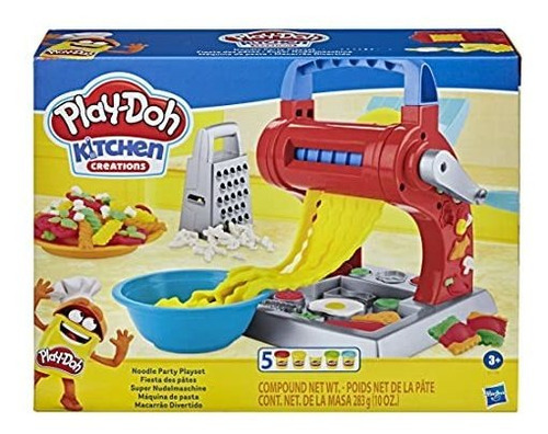 Play-doh Kitchen Creations Noodle Party Playset Para Kr153