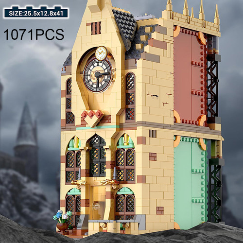 Set Clásico De Construcción De Torres De Reloj, Modelo City