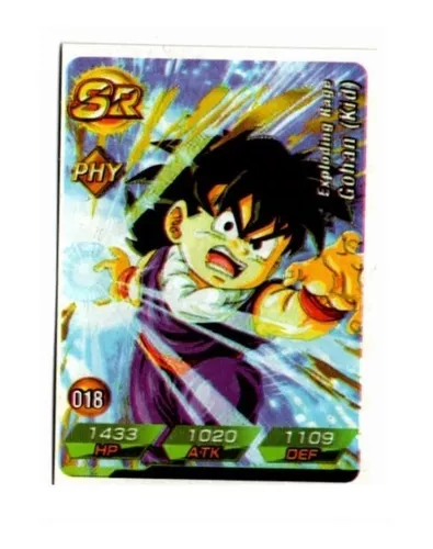 Anime Dragon Ball Super Saiyan herói batalha cartas, Filho Goku