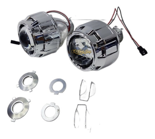 Proyectores Para Faro H4 Y H7 Lupas Retrofit Envío Gratis