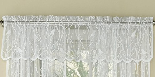 Sweet Home Collection Kitchen Window Tier, Swag, Or Valance