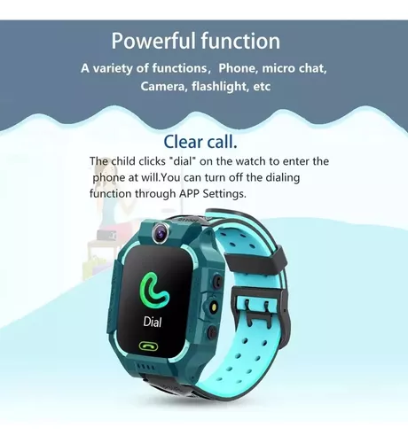 Comprar Smartwatch Q19 - Verde - Reloj para niños - Cámara