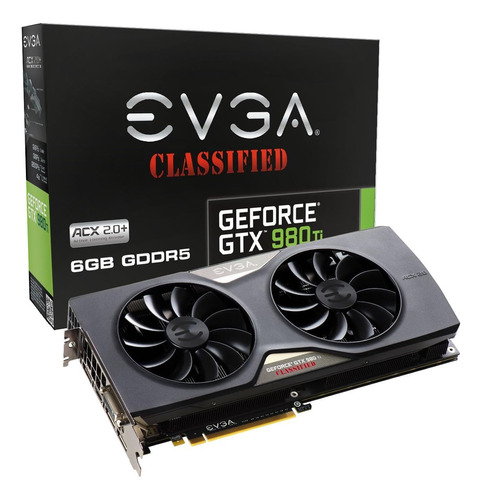 Evga Geforce Gtx 980 Ti 6gb Classified Gaming Acx Usada!!