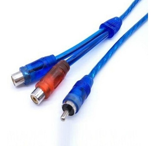 Cable De Audio  Rca H A 2 Rca M Ideal Para Radio Auto