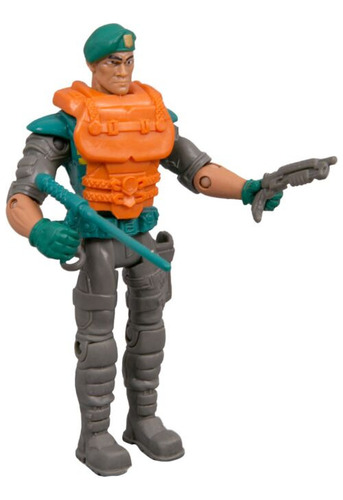 Brigada Soldados Con Tigre Robot Armas Accesorios Tipo Gijoe